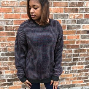 🚨🚨🚨Vintage oversized multicolor sweater